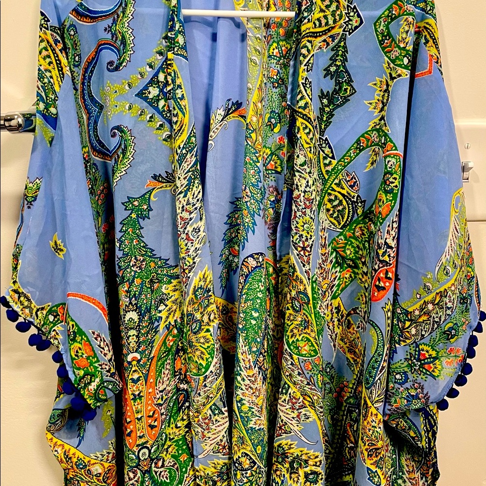 Blue/green Shaw. M/L Umgee.